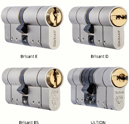 Brisant secure locks fitted